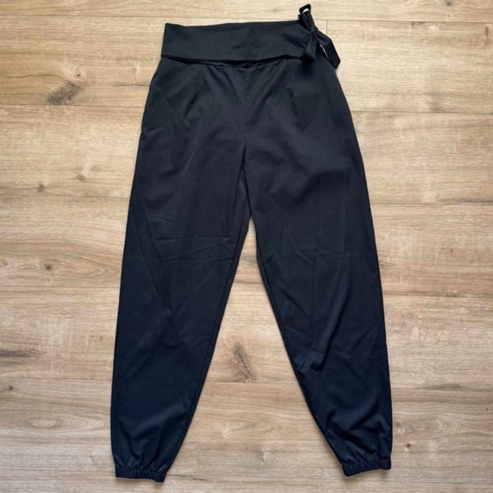 Five the Label Dancewear Jogger Pants Women XS Black Side Tie Yoga